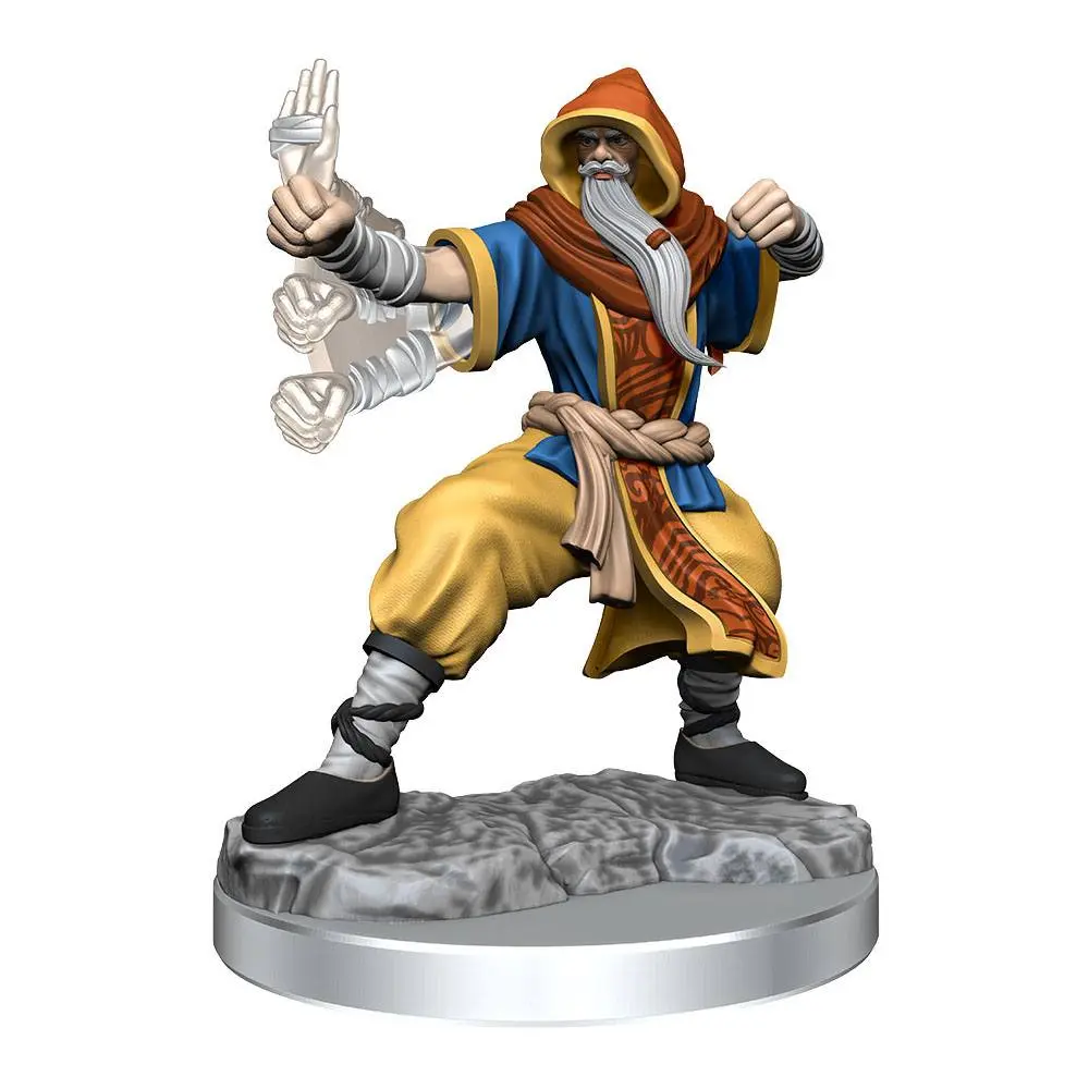 Dungeons &amp; Dragons Frameworks Miniature Model Kit Human Monk Male product photo