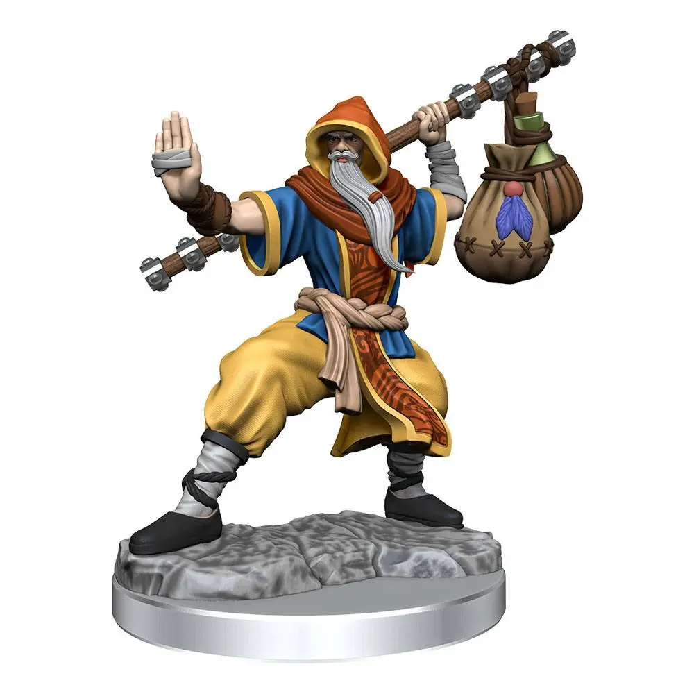 Dungeons &amp; Dragons Frameworks Miniature Model Kit Human Monk Male product photo