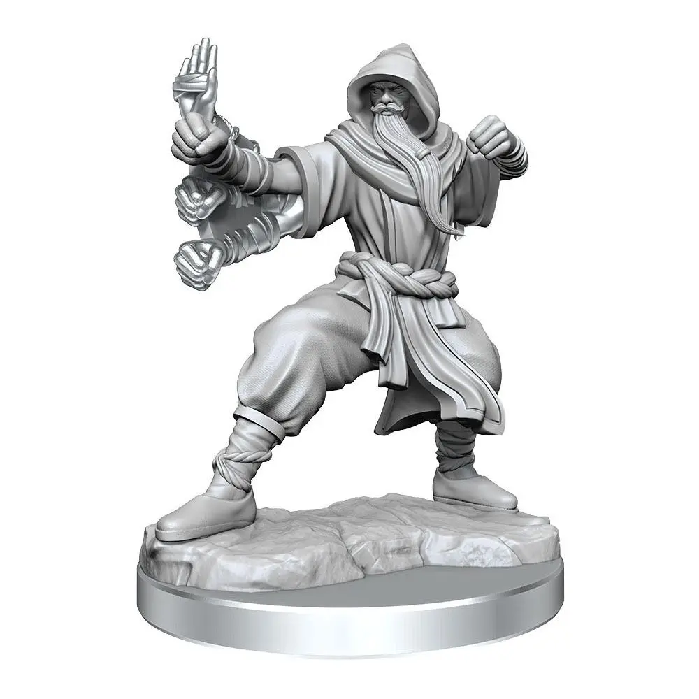 Dungeons &amp; Dragons Frameworks Miniature Model Kit Human Monk Male product photo