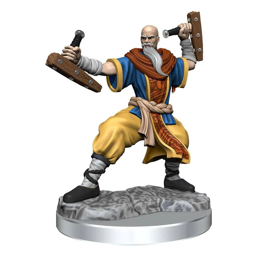 Dungeons &amp; Dragons Frameworks Miniature Model Kit Human Monk Male product photo