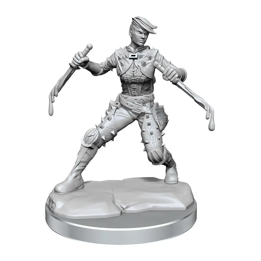 Dungeons &amp; Dragons Frameworks Miniature Model Kit Human Rogue Female product photo