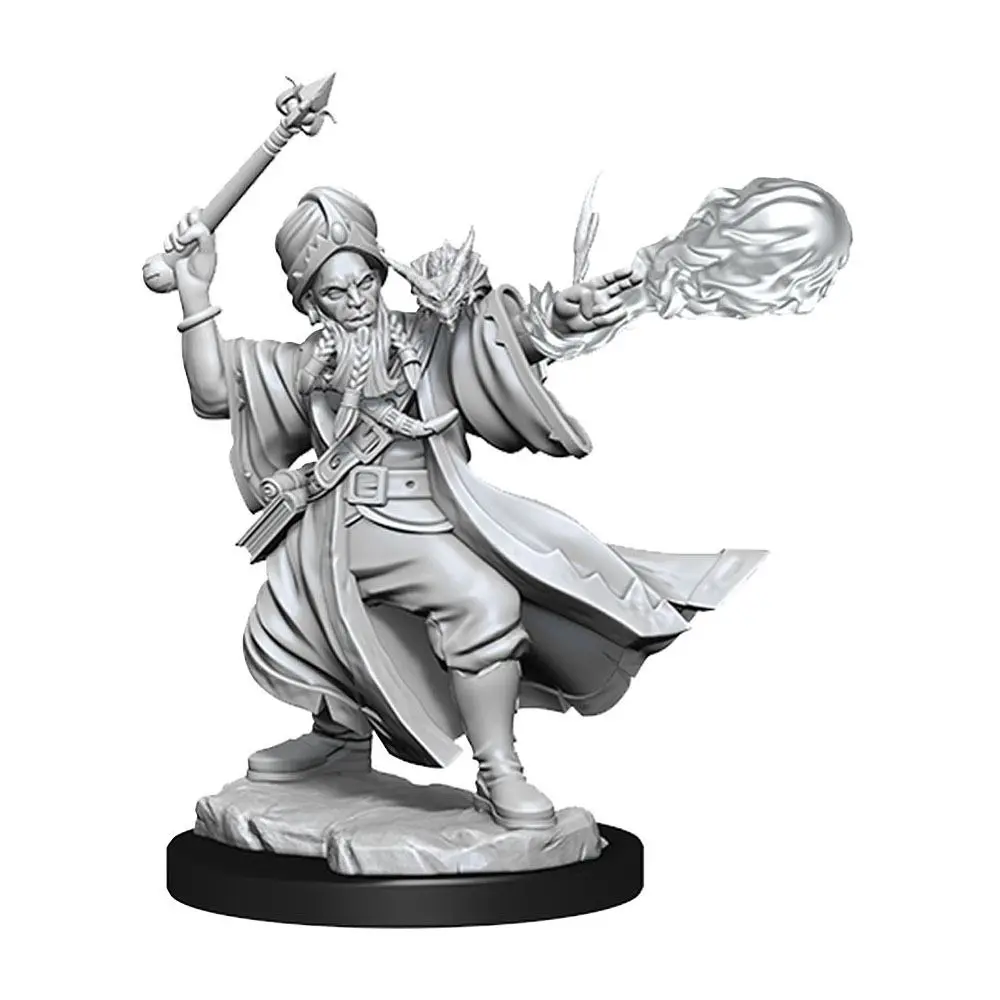 Dungeons &amp; Dragons Frameworks Miniature Model Kit Human Wizard Male product photo