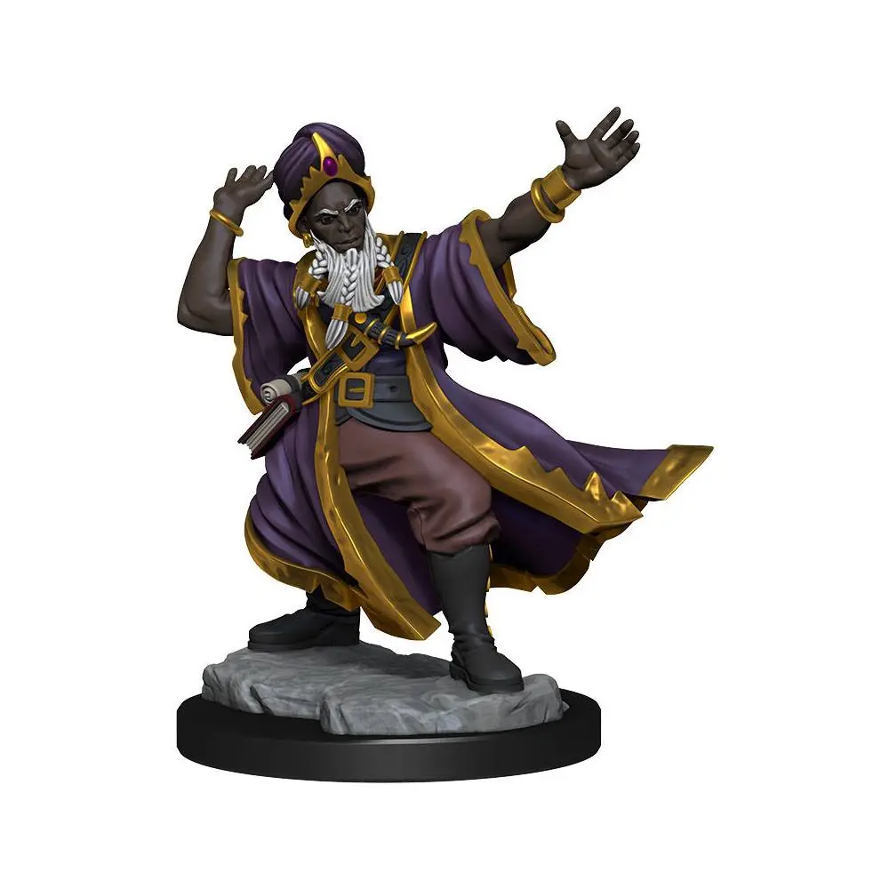 Dungeons &amp; Dragons Frameworks Miniature Model Kit Human Wizard Male product photo