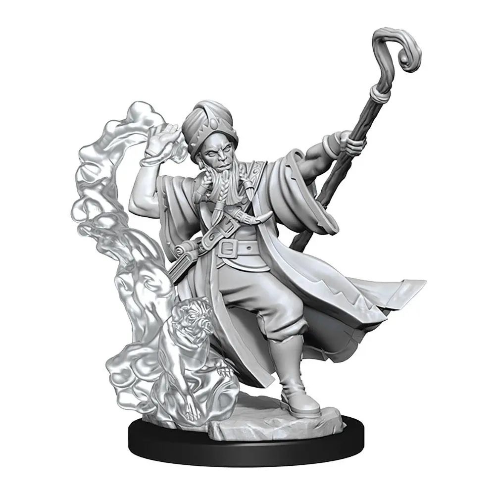 Dungeons &amp; Dragons Frameworks Miniature Model Kit Human Wizard Male product photo