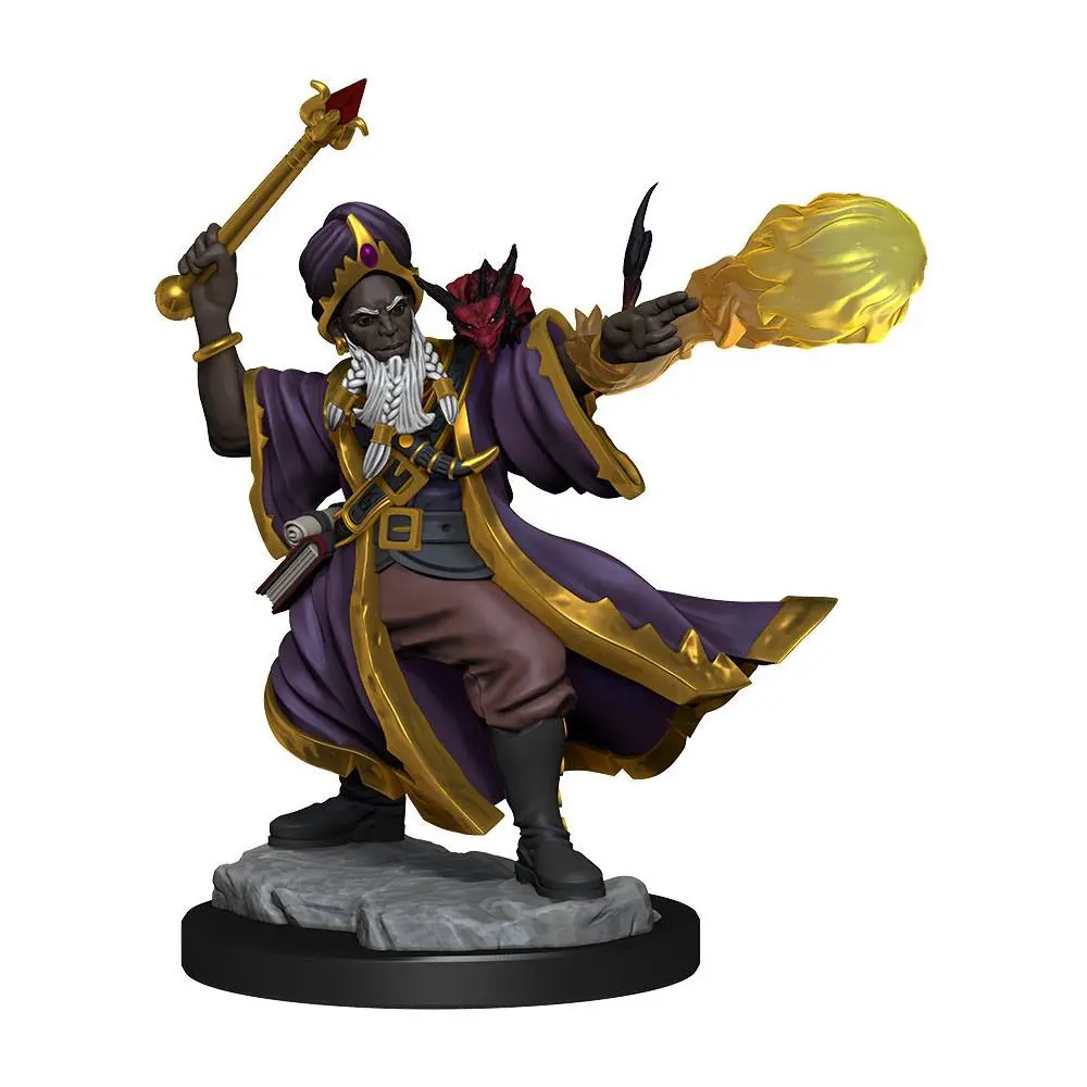 Dungeons &amp; Dragons Frameworks Miniature Model Kit Human Wizard Male product photo