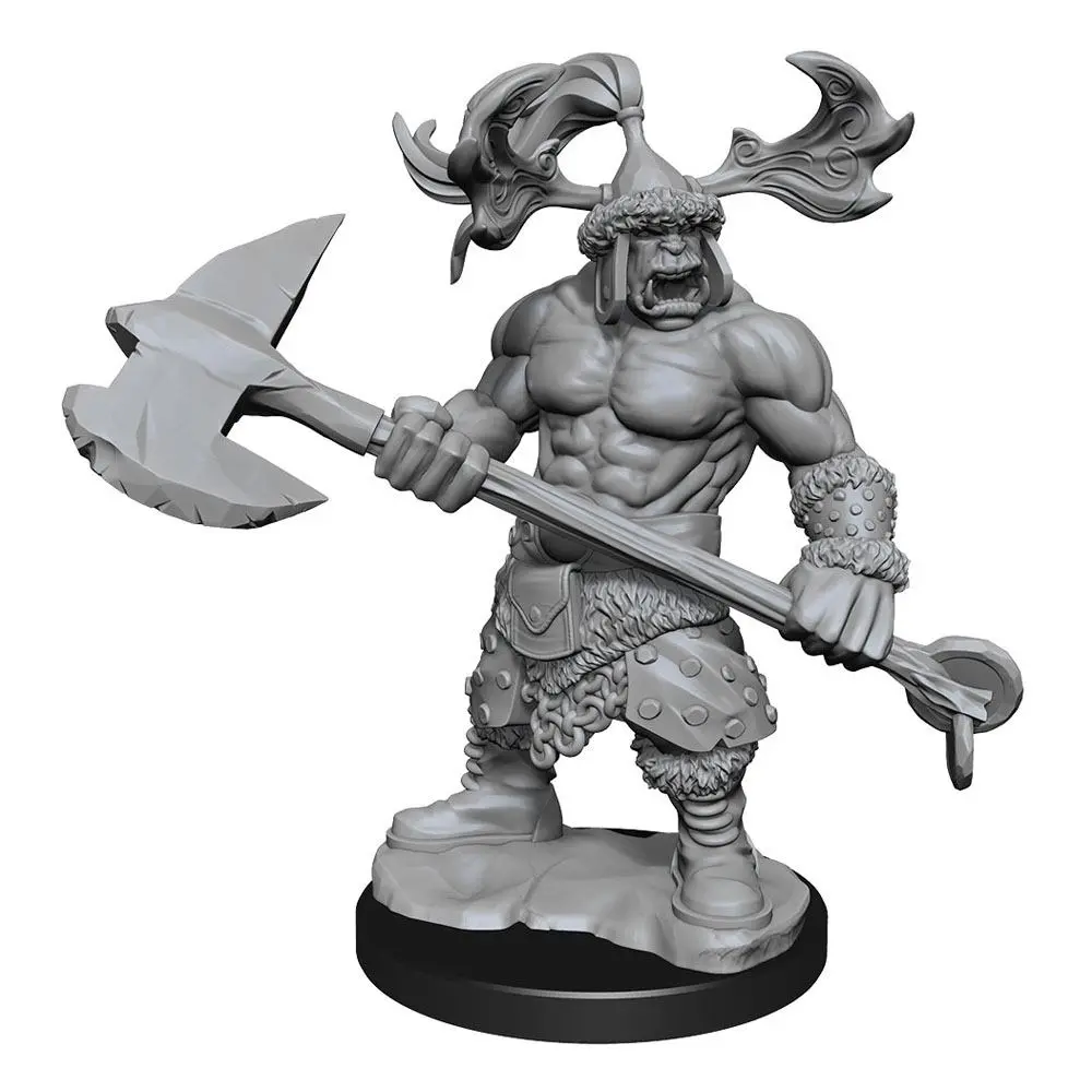Dungeons &amp; Dragons Frameworks Miniature Model Kit Orc Barbarian Male product photo
