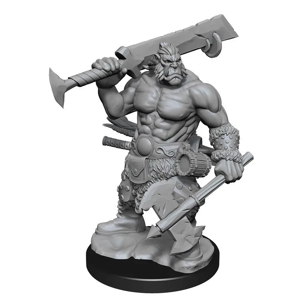 Dungeons &amp; Dragons Frameworks Miniature Model Kit Orc Barbarian Male product photo