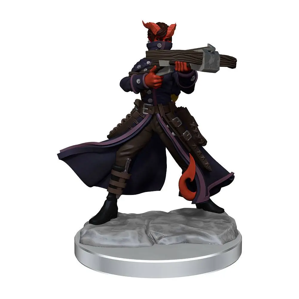 Dungeons &amp; Dragons Frameworks Miniature Model Kit Tiefling Rogue Female product photo