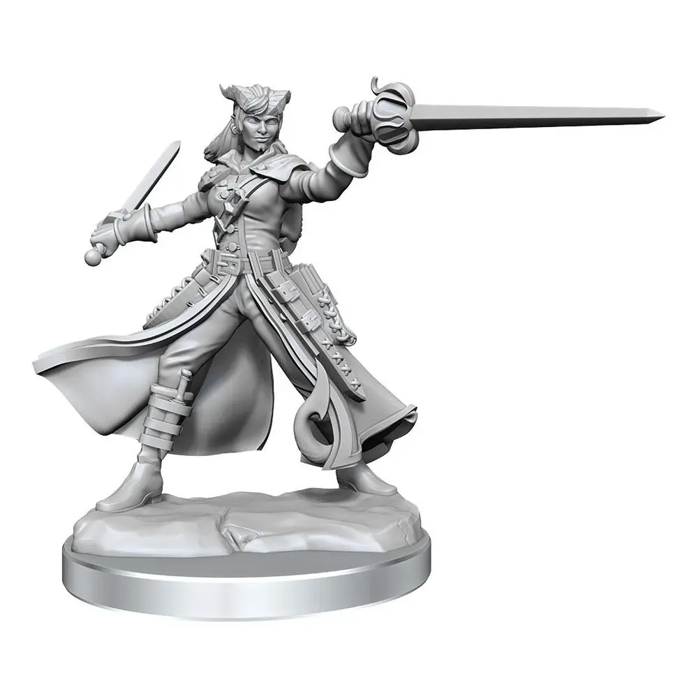 Dungeons &amp; Dragons Frameworks Miniature Model Kit Tiefling Rogue Female product photo