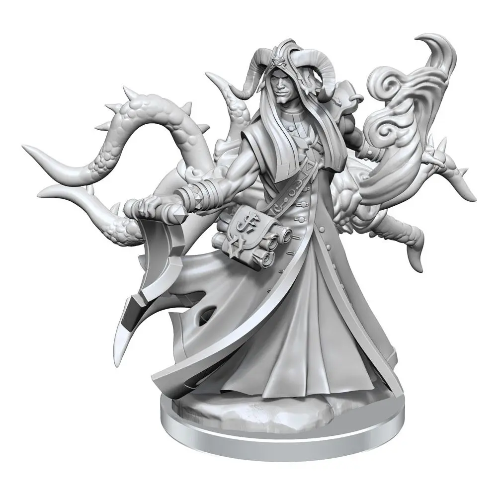 Dungeons &amp; Dragons Frameworks Miniature Model Kit Tiefling Warlock Male product photo
