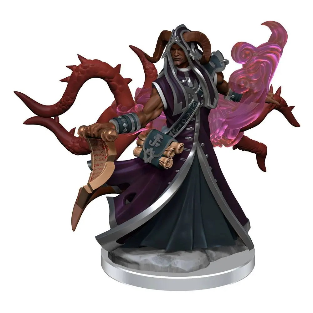 Dungeons &amp; Dragons Frameworks Miniature Model Kit Tiefling Warlock Male product photo