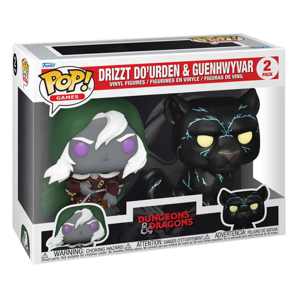 Dungeons & Dragons Funko POP! Movies Vinyl Figures Drizzt & Guenhwyvar 2-Pack 9 cm product photo