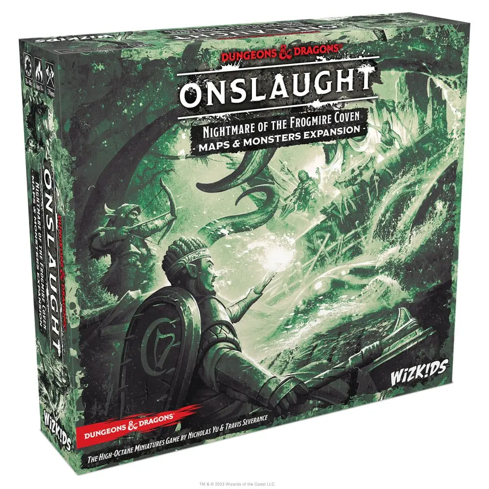 Dungeons &amp; Dragons Game Expansion Onslaught Nightmare of the Frogmire Coven - Maps &amp; Monsters Expansion *English Version* product photo