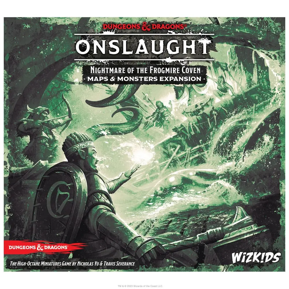 Dungeons &amp; Dragons Game Expansion Onslaught Nightmare of the Frogmire Coven - Maps &amp; Monsters Expansion *English Version* product photo