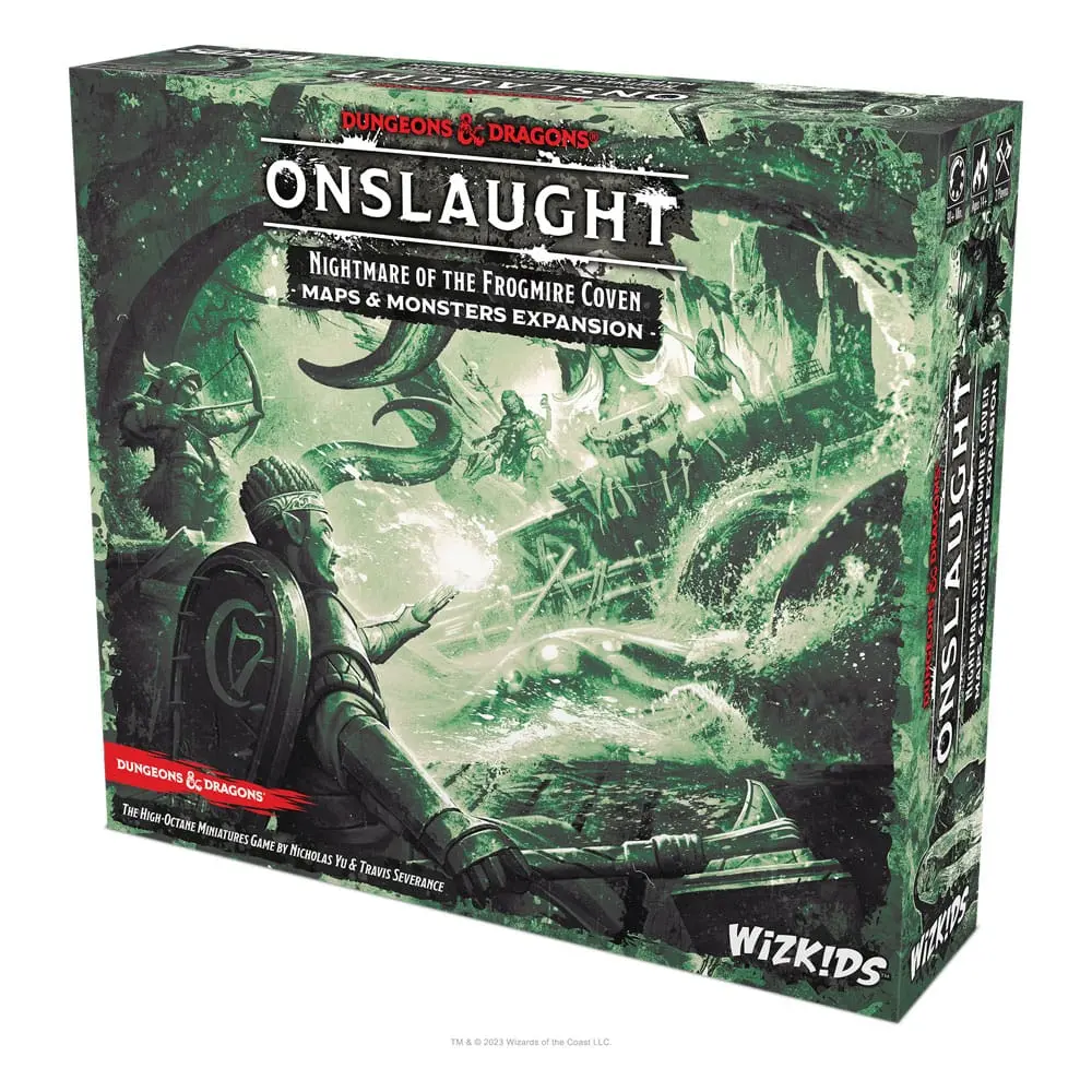 Dungeons &amp; Dragons Game Expansion Onslaught Nightmare of the Frogmire Coven - Maps &amp; Monsters Expansion *English Version* product photo