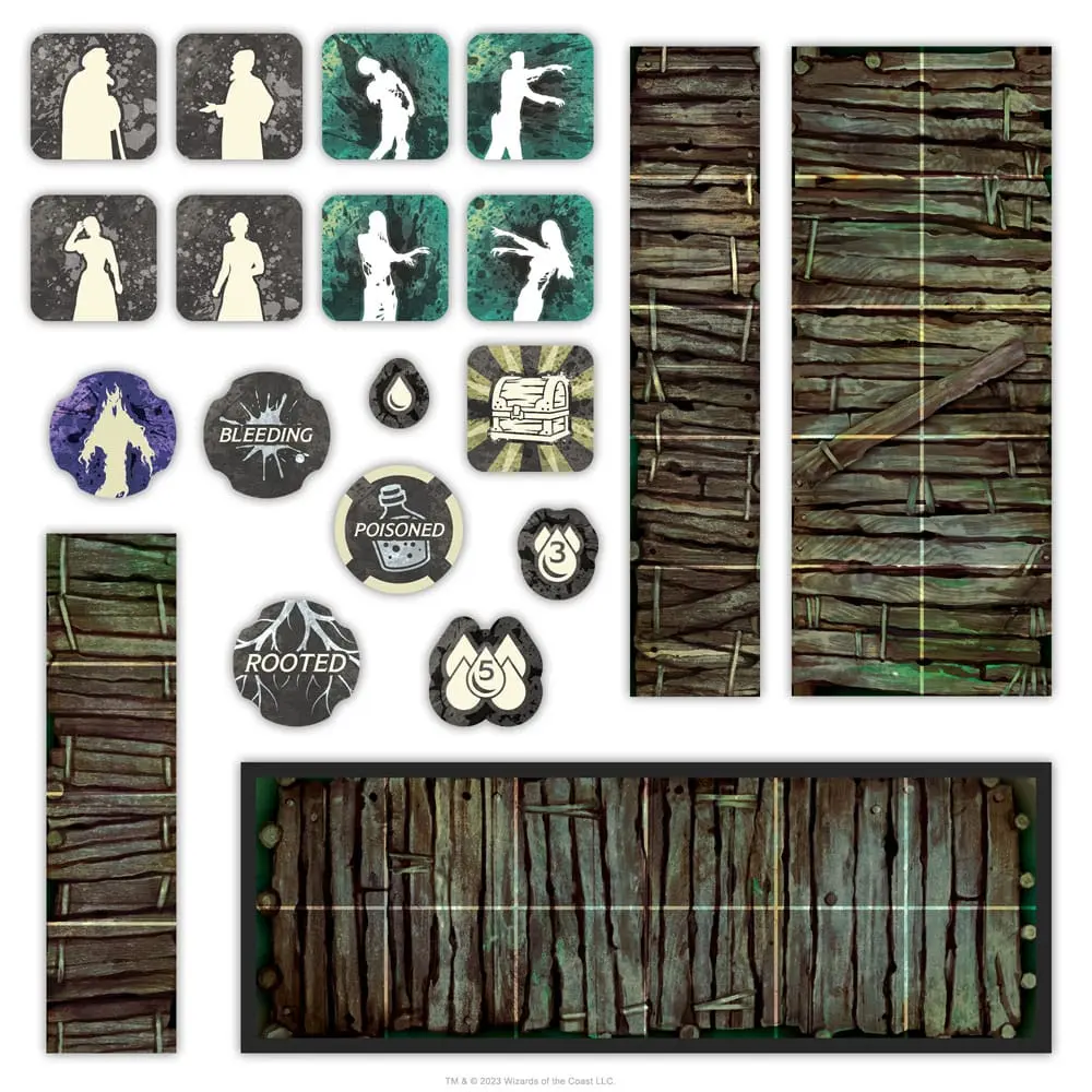 Dungeons &amp; Dragons Game Expansion Onslaught Nightmare of the Frogmire Coven - Maps &amp; Monsters Expansion *English Version* product photo