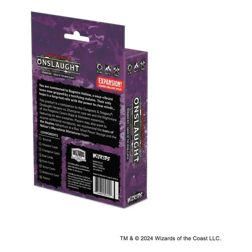 Dungeons &amp; Dragons Game Expansion Onslaught Scenario Kit - Grasp of the Mind Flayer *English Version* product photo
