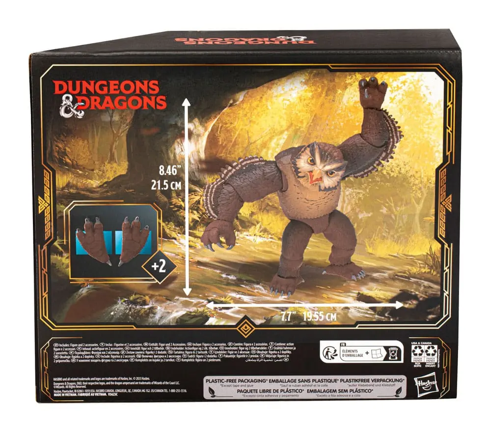 Dungeons &amp; Dragons Golden Archive Action Figure Owlbear 21 cm product photo