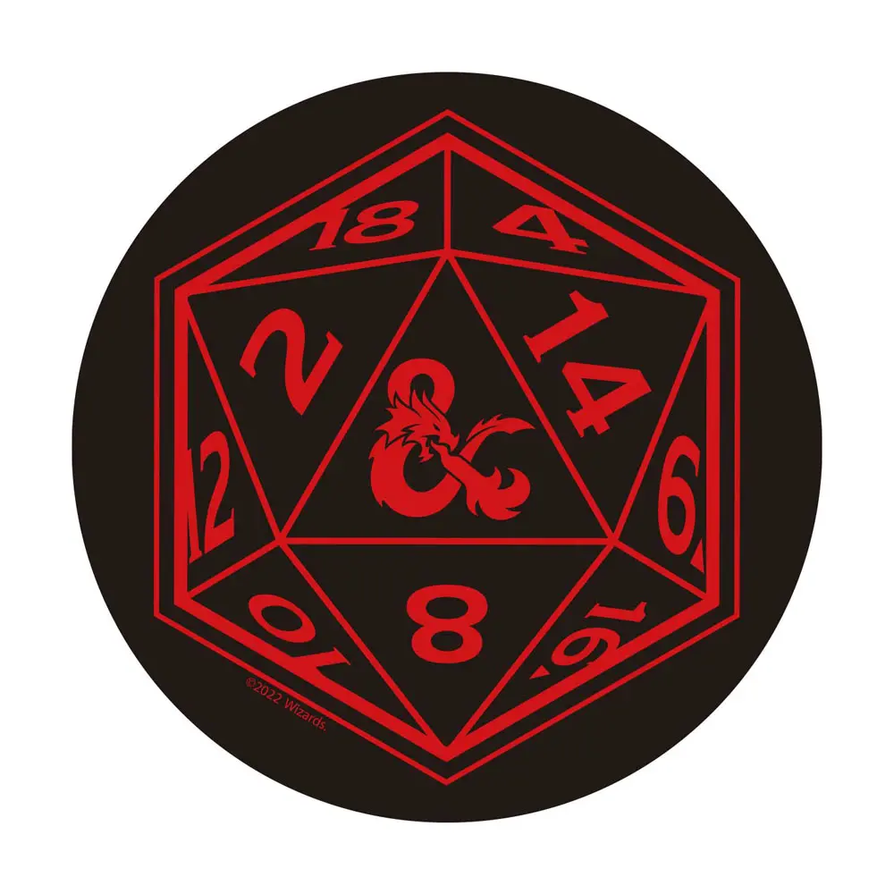 Dungeons & Dragons Desk Pad & Coaster Set Graphic product photo