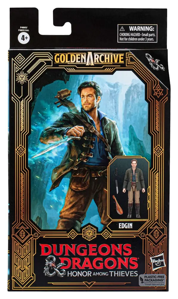 Dungeons & Dragons: Honor Among Thieves Golden Archive Action Figure Edgin 15 cm product photo