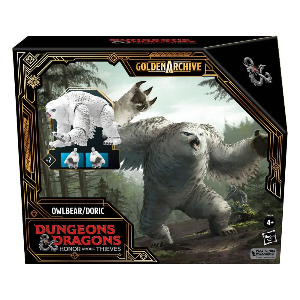 Dungeons & Dragons: Honor Among Thieves Golden Archive Action Figure Owlbear/Doric 15 cm product photo