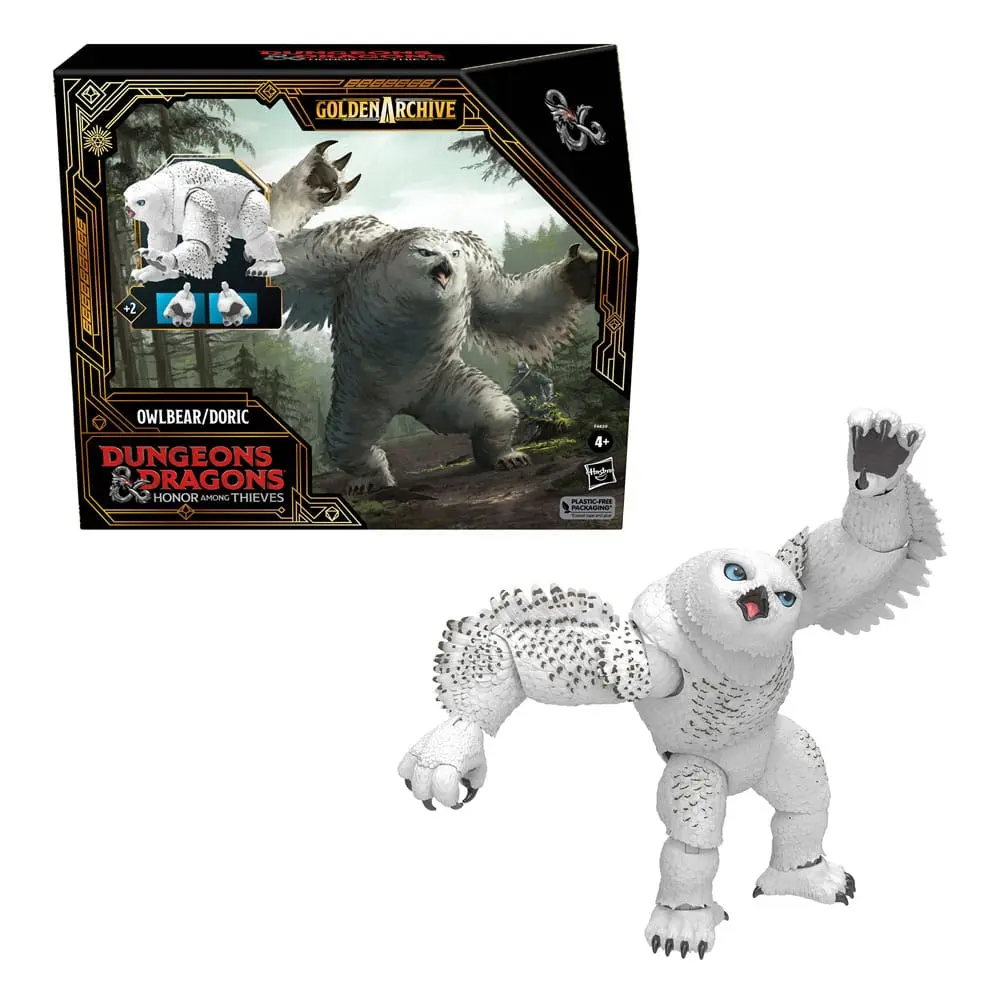 Dungeons & Dragons: Honor Among Thieves Golden Archive Action Figure Owlbear/Doric 15 cm product photo