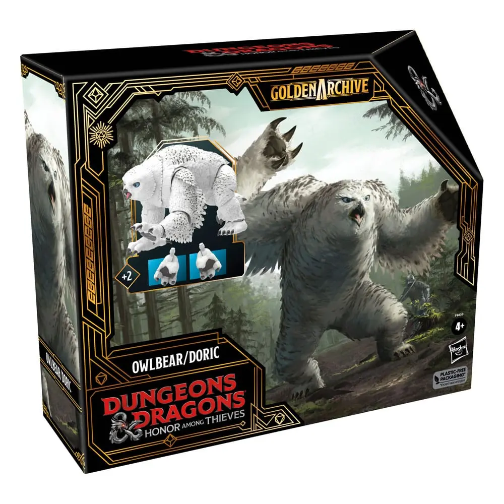 Dungeons & Dragons: Honor Among Thieves Golden Archive Action Figure Owlbear/Doric 15 cm product photo