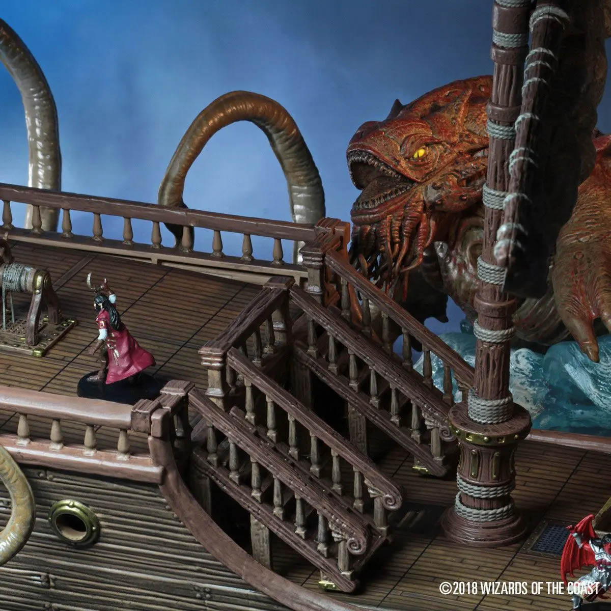 Dungeons &amp; Dragons Icons of the Realm Miniature The Falling Star Sailing Ship product photo