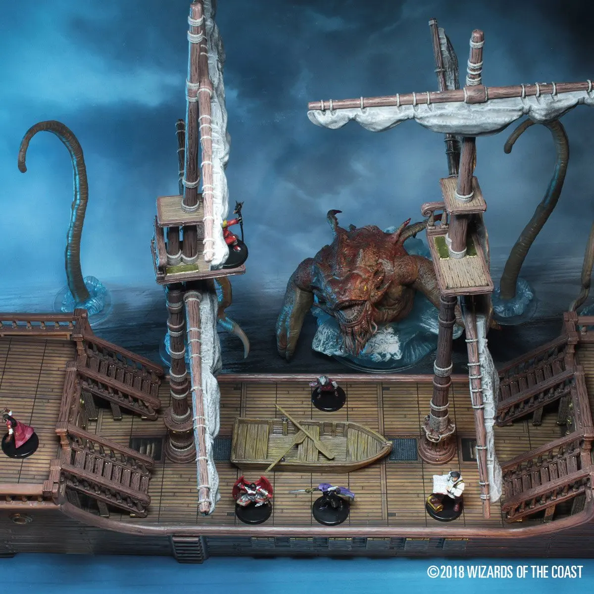 Dungeons &amp; Dragons Icons of the Realm Miniature The Falling Star Sailing Ship product photo