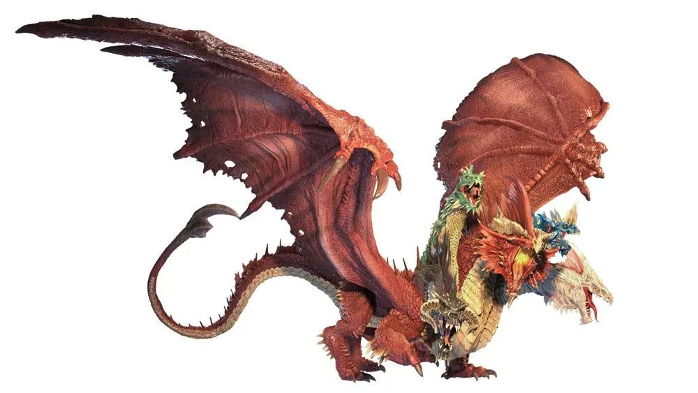 Dungeons &amp; Dragons Icons of the Realms Premium Miniature pre-painted Gargantuan Tiamat 37 cm product photo