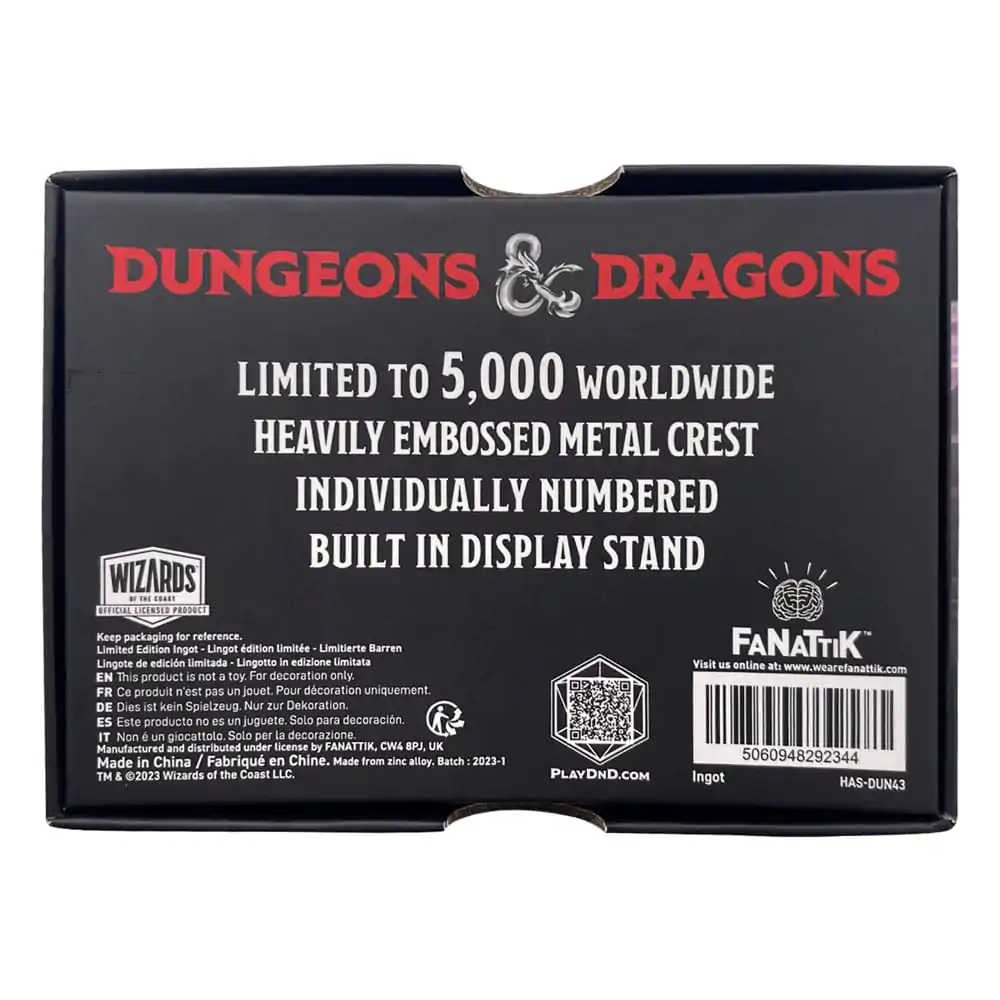 Dungeons & Dragons Ingot Mithral Hall Limited Edition product photo