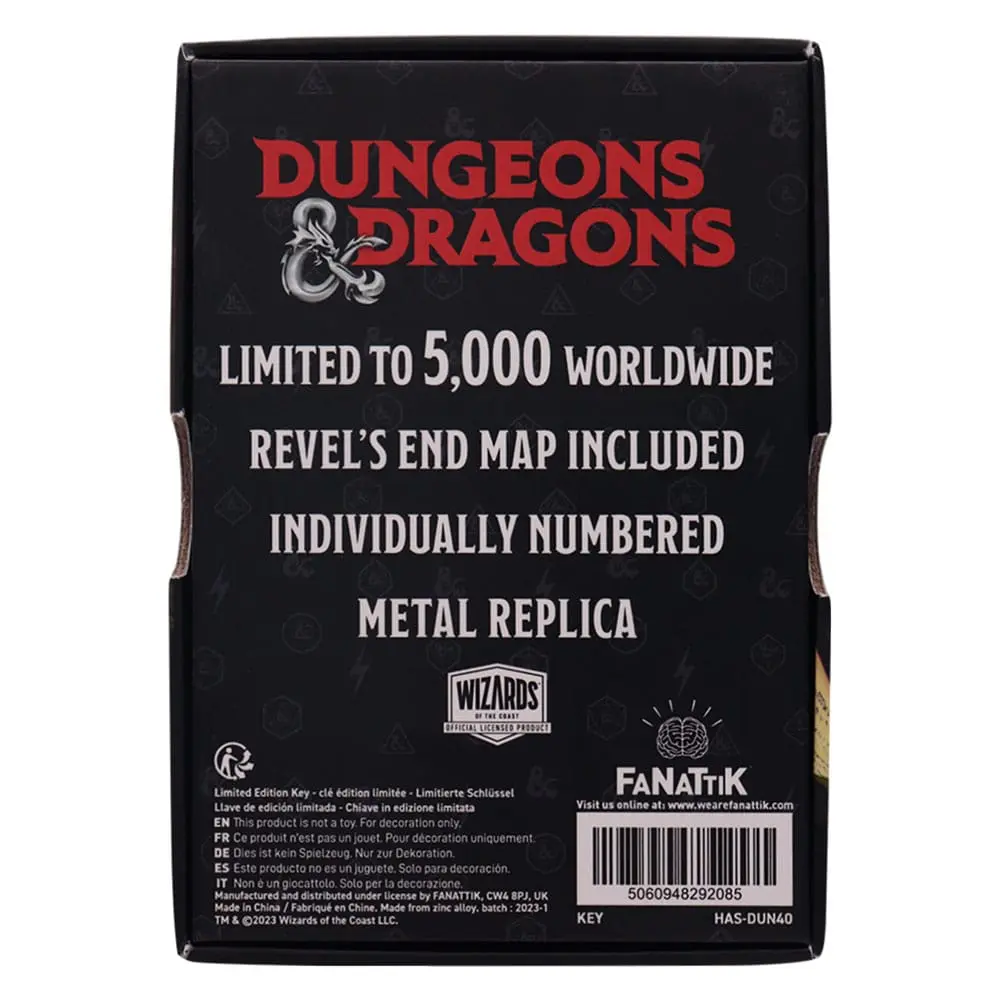 Dungeons &amp; Dragons Replica Keys from the Golden Key Limited Edition product photo