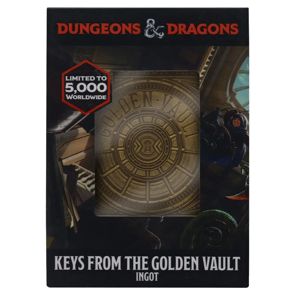 Dungeons &amp; Dragons Metal Card Keys From The Golden Vault Limited Edition product photo