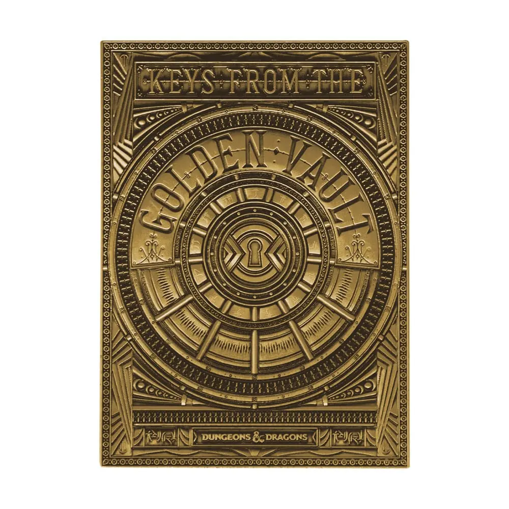 Dungeons &amp; Dragons Metal Card Keys From The Golden Vault Limited Edition product photo