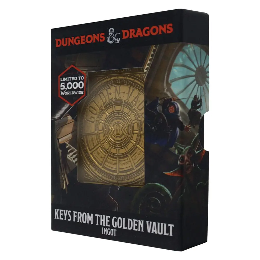 Dungeons &amp; Dragons Metal Card Keys From The Golden Vault Limited Edition product photo