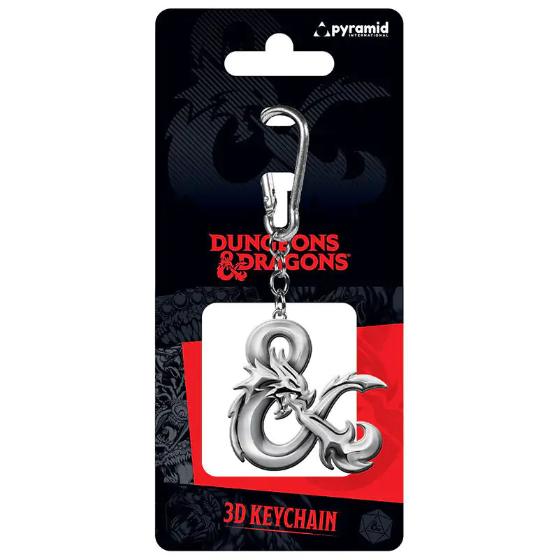 Dungeons & Dragons Logo Ampersand 3D keychain 6cm product photo