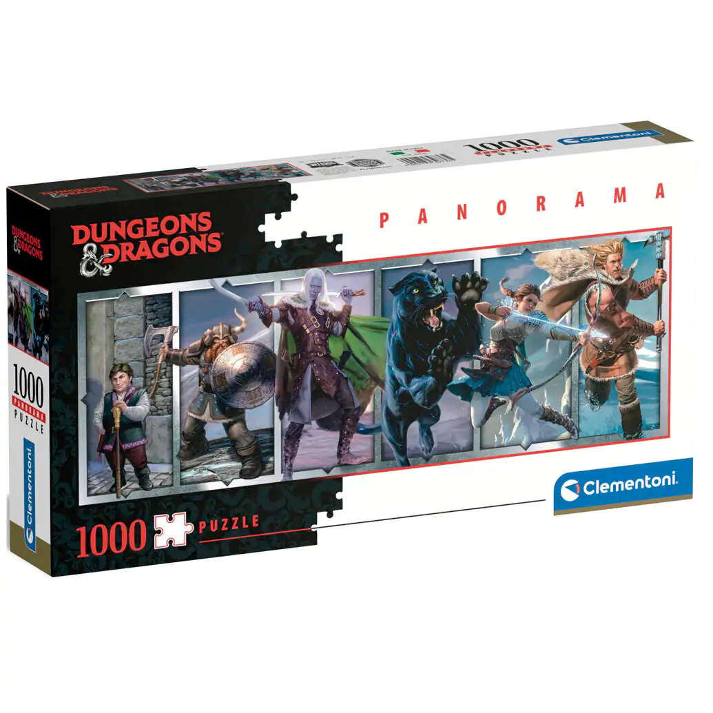 Dungeons & Dragons panorama puzzle 1000pcs product photo