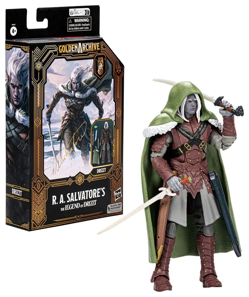 Dungeons &amp; Dragons: R.A. Salvatore's The Legend of Drizzt Golden Archive Action Figure Drizzt 15 cm product photo