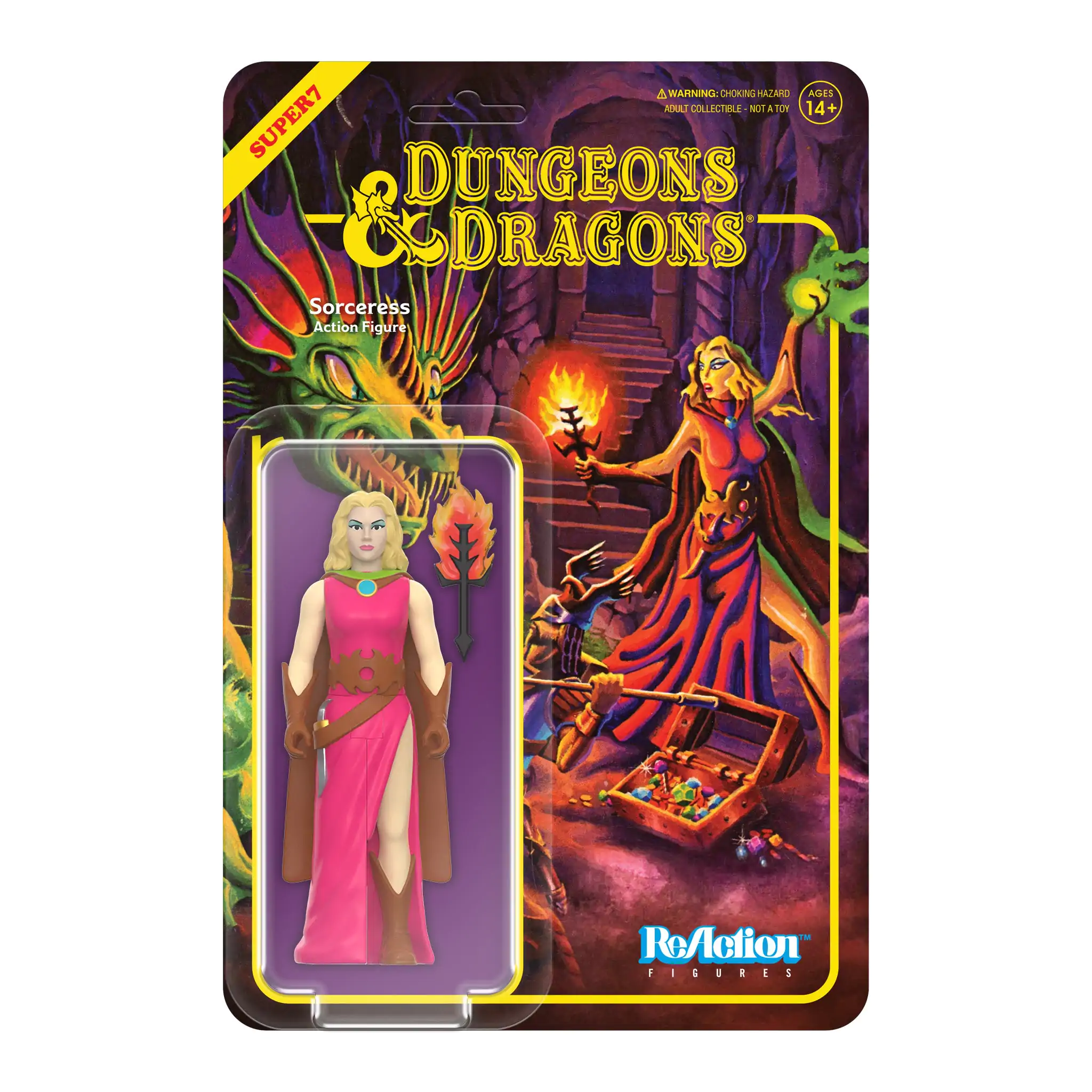 Dungeons &amp; Dragons  ReAction Action Figure Sorceress 10 cm product photo
