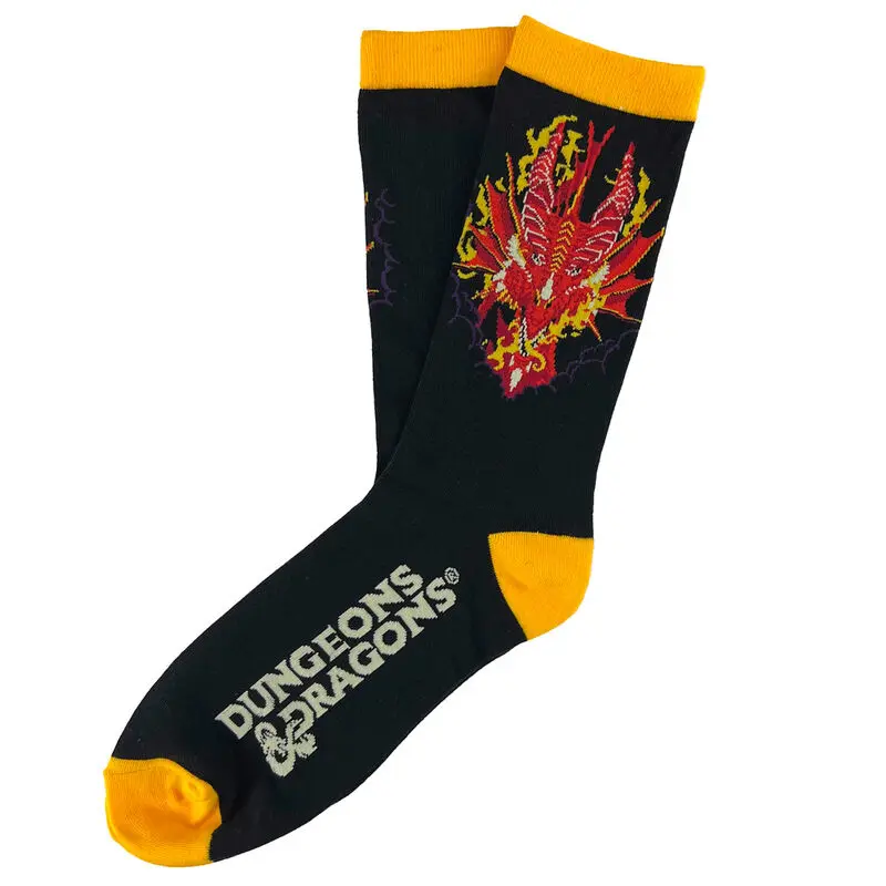 Dungeons &amp; Dragons Red Dragon socks product photo
