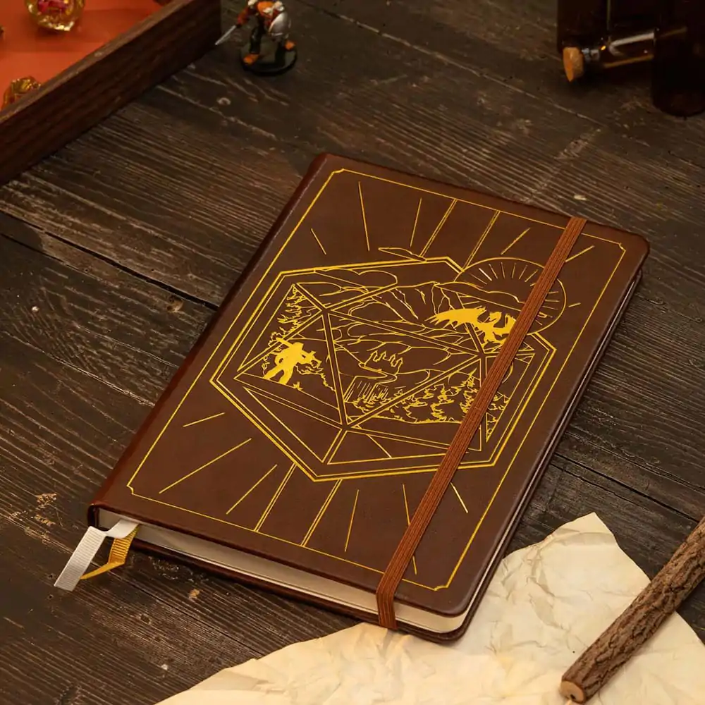 Dungeons &amp; Dragons RPG Journal 5e Brown product photo