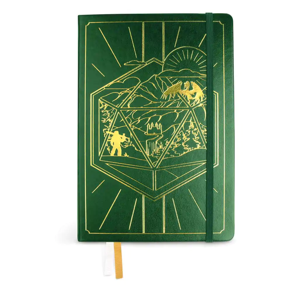 Dungeons &amp; Dragons RPG Journal 5e Green product photo