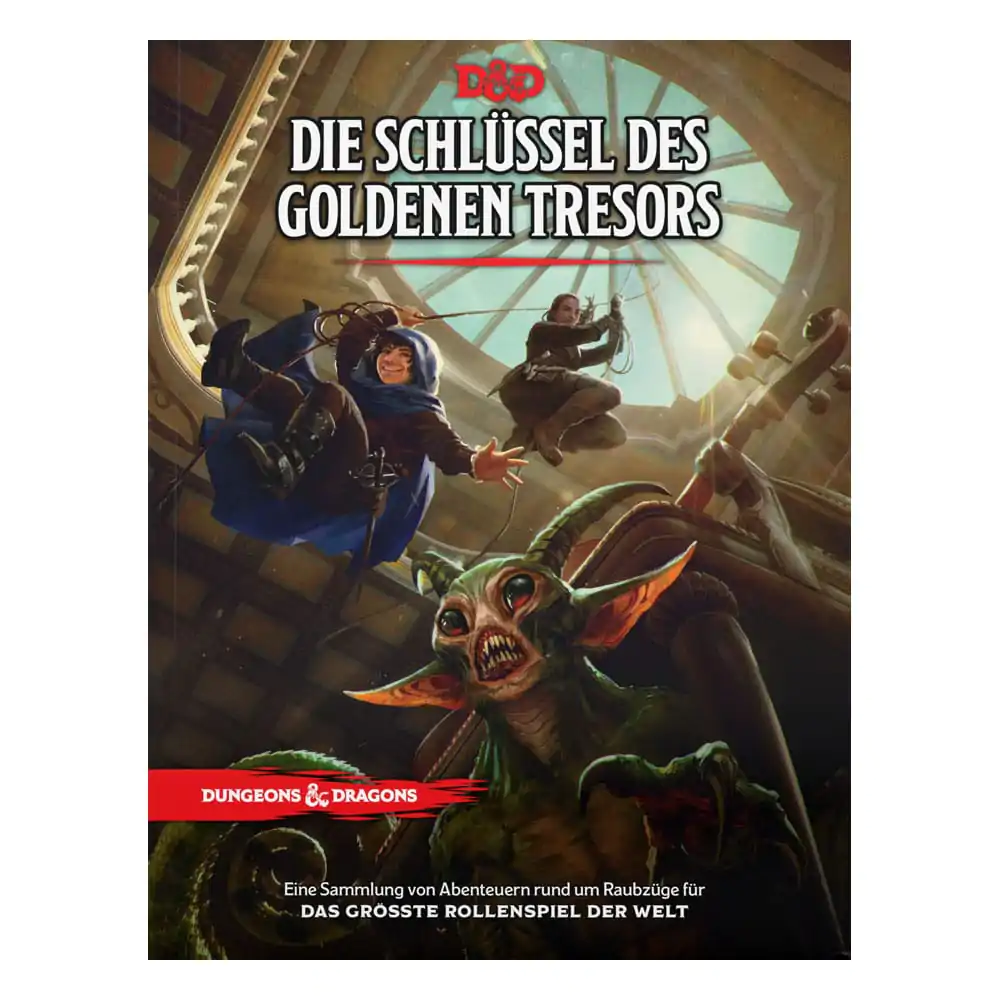 Dungeons & Dragons RPG Adventure Die Schlüssel des Goldenen Tresors german termékfotó