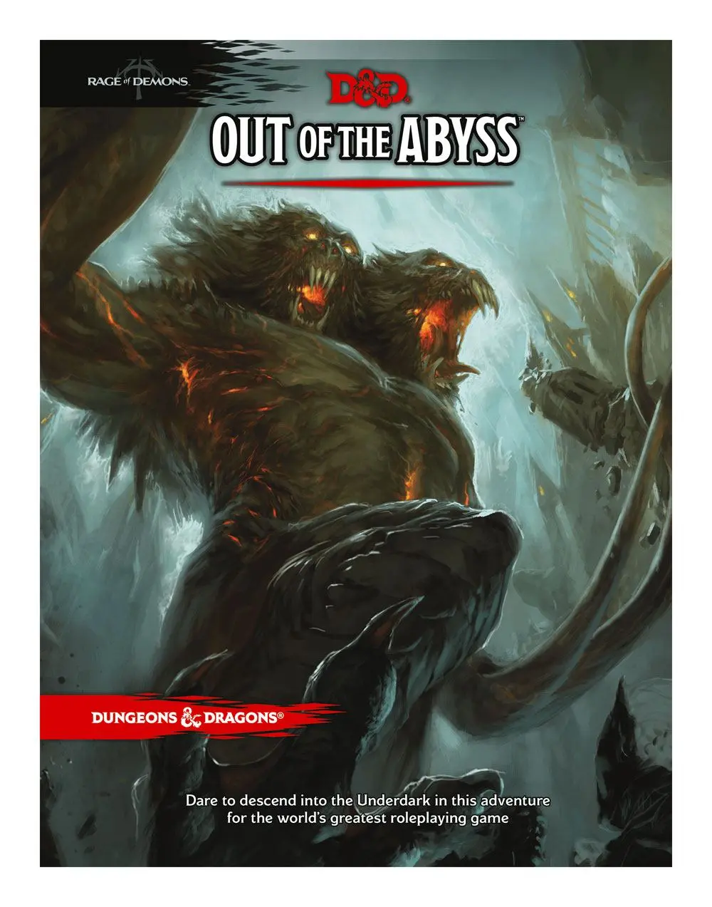 Dungeons &amp; Dragons RPG Adventure Rage of Demons - Out of the Abyss english product photo