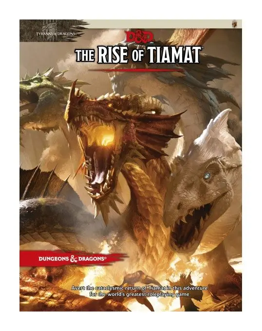 Dungeons &amp; Dragons RPG Adventure Tyranny of Dragons - The Rise of Tiamat english product photo