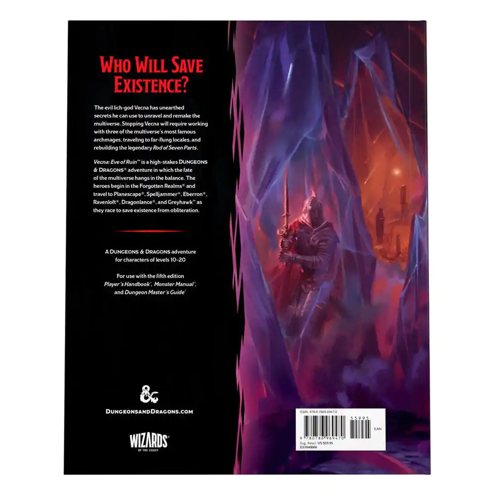 Dungeons & Dragons RPG Adventure Vecna: Eve of Ruin english product photo