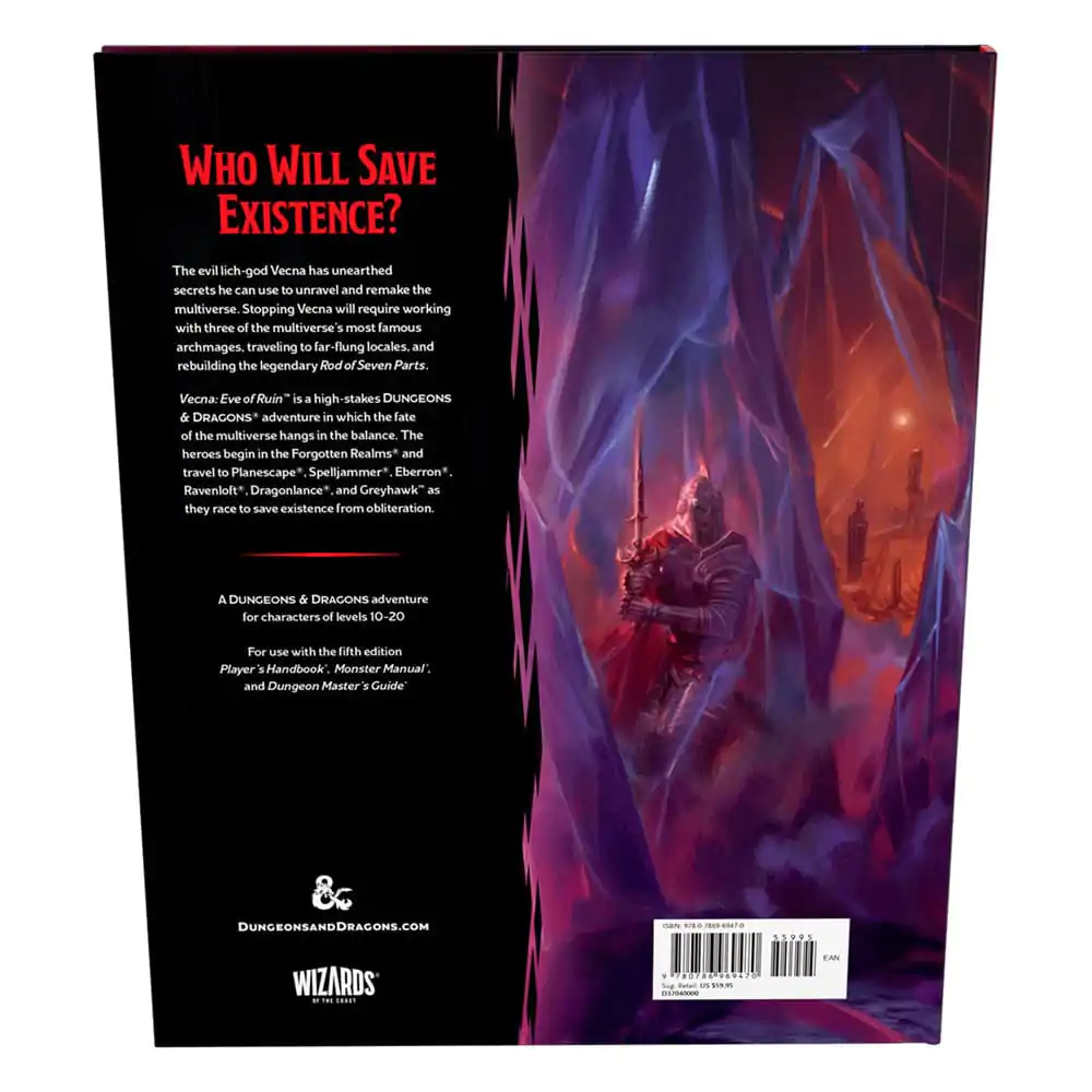 Dungeons & Dragons RPG Adventure Vecna: Eve of Ruin english product photo