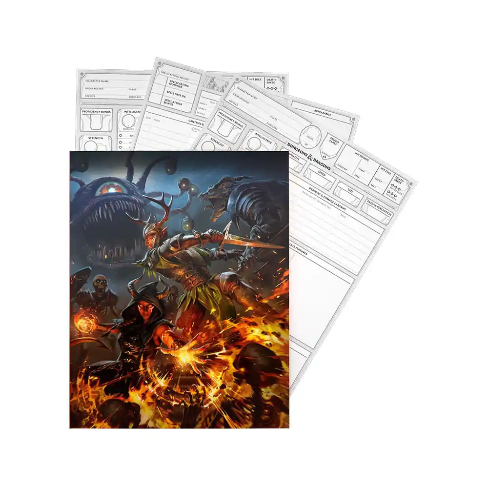 Dungeons & Dragons RPG Character Sheets 2024 english product photo