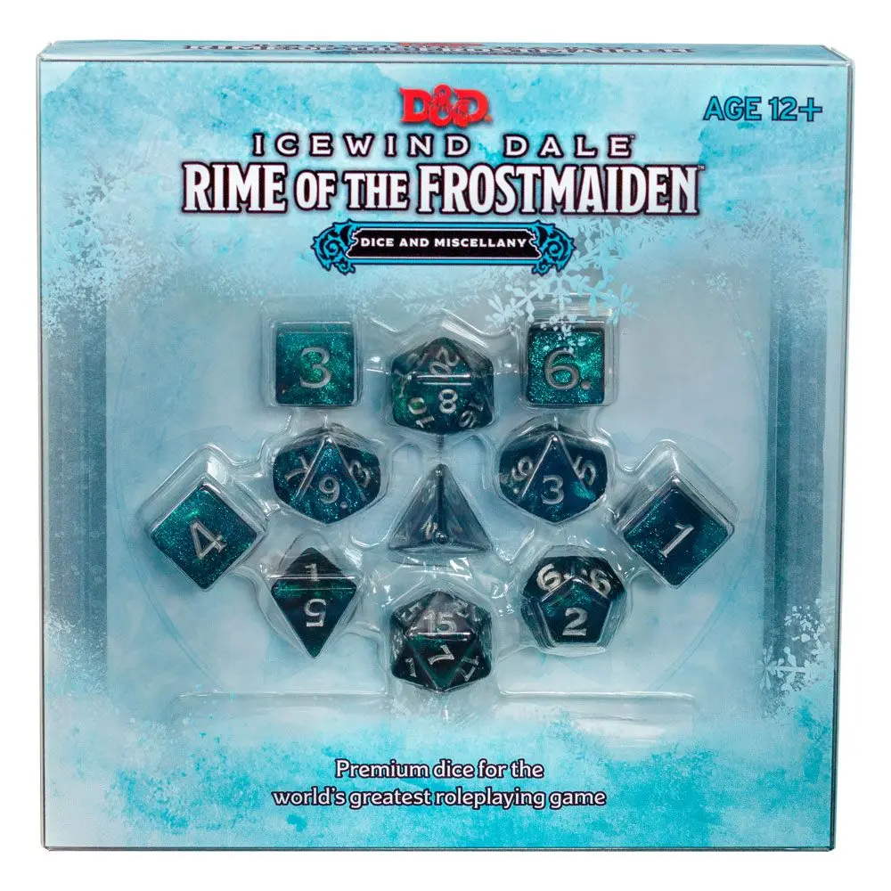 Dungeons & Dragons RPG Dice Set Icewind Dale: Rime of the Frostmaiden termékfotó