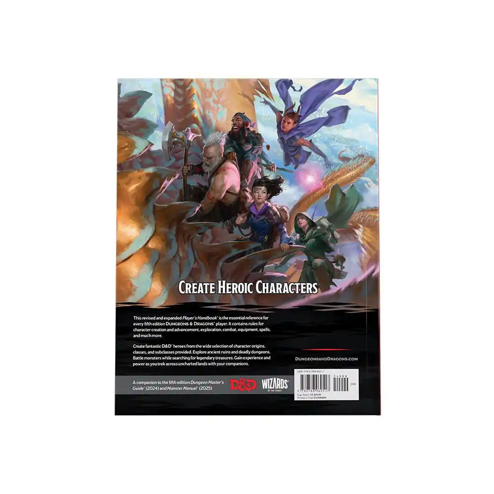 Dungeons &amp; Dragons RPG Player's Handbook 2024 english product photo